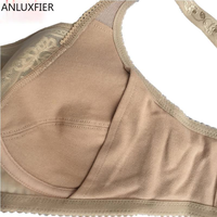 X9070 mastektomia biustonosz zakrętka tubki typu bez oprawek bielizna zebrana bez szwu Plus rozmiar Lingere koronkowa kieszeń biustonosz protezy biustonosze 2